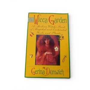The Wicca Garden Gerina Dunwich Vintage Paperback Witchcraft Herbs